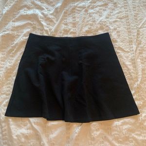 Black Loft A-line Skirt